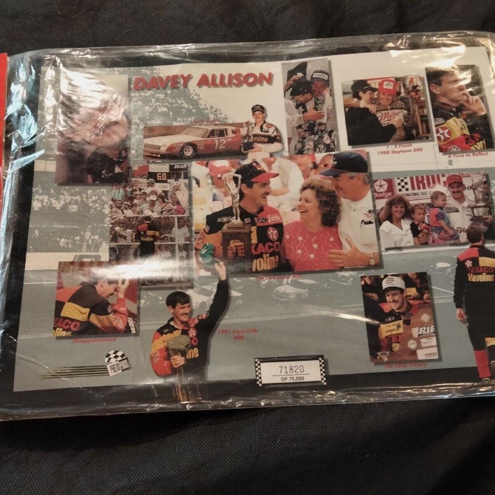 1970 Press Board Davey Allison
